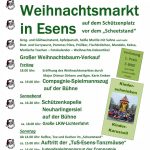 Weihnachtsmarkt auf dem Schützenplatz vor dem Scheetstand vom 12. bis 14. Dez. 2025